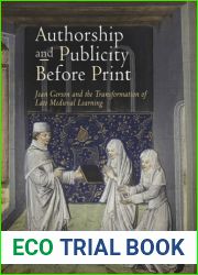 Authorship and Publicity Before Print