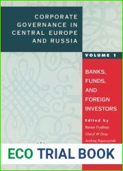 Corporate Governance in Central Europe and Russia