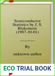Semiconductor Statistics by J. S. Blakemore (1987-10-01)
