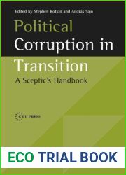 Political Corruption in Transition