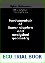 Fundamentals of Linear Algebra and Analytical Geometry