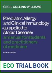 Paediatric Allergy and Clinical Immunology