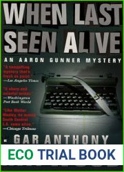 When Last Seen Alive (Aaron Gunner, #5)