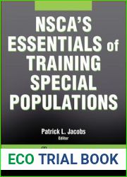 NSCA|s Essentials of Training Special Populations
