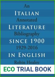 Italian Literature since 1900 in English Translation