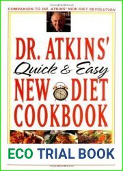 Dr. Atkins| Quick and Easy New Diet Cookbook