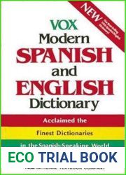 Vox Modern Spanish and English Dictionary (VOX Dictionary Series)