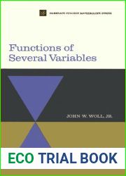 Functions Of Several Variables