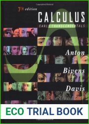 Calculus - Early Transcendentals