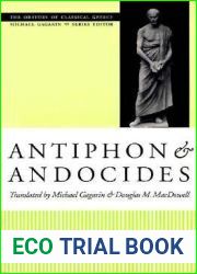 Antiphon and Andocides (The Oratory of Classical Greece)