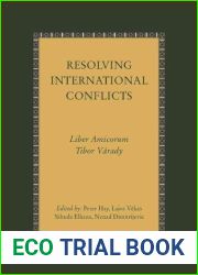 Resolving International Conflicts