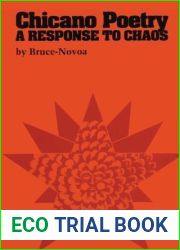 Chicano Poetry: A Response to Chaos