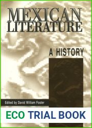 Mexican Literature: A History (Texas Pan American Series)