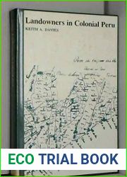 Landowners in Colonial Peru (Latin American Monographs)