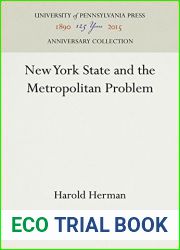 New York State and the Metropolitan Problem