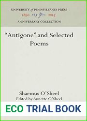 and quot;Antigone and quot; and Selected Poems (Anniversary Collection)