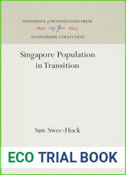 Singapore Population in Transition (Anniversary Collection)