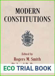 Modern Constitutions (Democracy, Citizenship, and Constitutionalism)