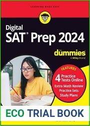 Digital SAT Prep 2024 For Dummies: Book + 4 Practice Tests Online, Updated for the NEW Digital Format (SAT for Dummies)