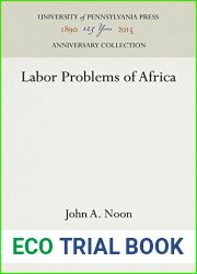 Labor Problems of Africa