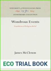 Wondrous Events: Foundations of Religious Belief (Anniversary Collection)