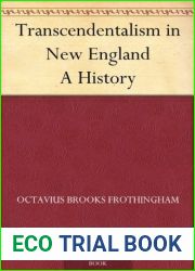 Transcendentalism in New England A History