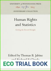 Human Rights and Statistics: Getting the Record Straight (Anniversary Collection)