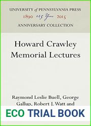Howard Crawley Memorial Lectures (Anniversary Collection)