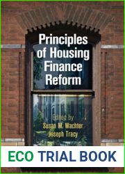 Principles of Housing Finance Reform