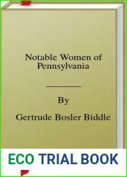 Notable Women of Pennsylvania