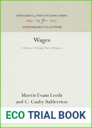 Wages: A Means of Testing Their Adequacy