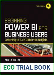 Beginning Power BI for Business Users: Learning to Turn Data into Insights (Tech Today)