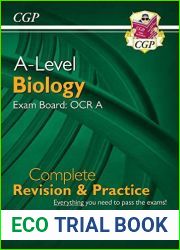 New A-Level Biology for 2018: OCR A Year 1 and 2 Complete Revision and Practice with Online Edition (CGP A-Level Biology)