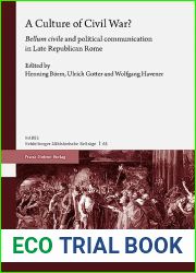A Culture of Civil War?: Bellum Civile| and Political Communication in Late Republican Rome