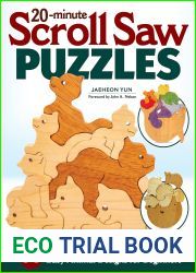 20-Minute Scroll Saw Puzzles: 56 Easy Animal Designs for Beginners