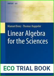 Linear Algebra for the Sciences (UNITEXT, 151)