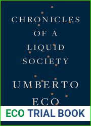 Chronicles of a Liquid Society