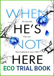 When He|s Not Here (The Sharif Thrillers, #1)