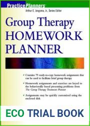 Group Therapy Homework Planner (Book with Diskette)
