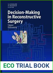 Decision-Making in Reconstructive Surgery