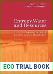 Entropy, Water and Resources