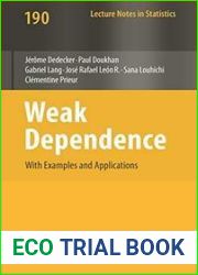 Weak Dependence