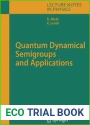 Quantum Dynamical Semigroups
