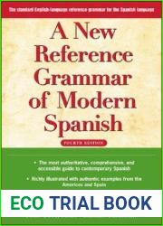 A New Reference Grammar of Modern Spanish