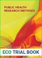 Public Health Research Methods