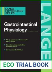 Gastrointestinal Physiology (LANGE Physiology Series)