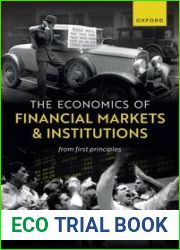 The Economics of Financial Markets