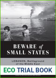 Beware of Small States: Lebanon, Battleground of the Middle East