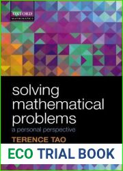 Solving Mathematical Problems: A Personal Perspective
