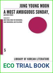 A Most Ambiguous Sunday and Other Stories (Library of Korean Literature, #5)